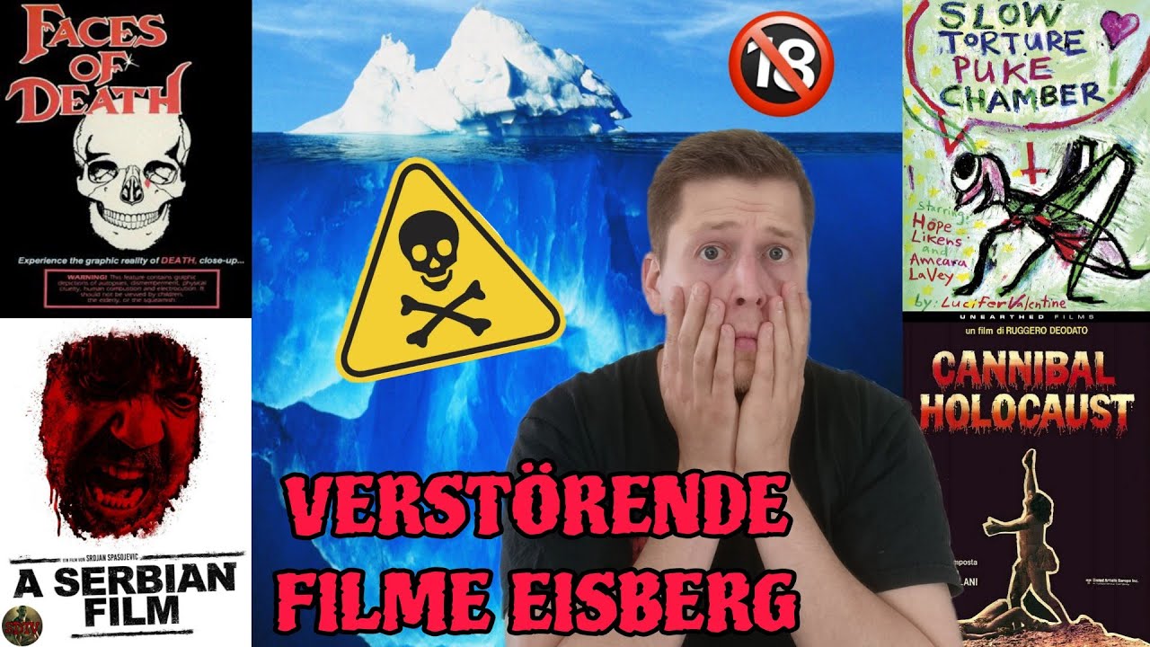 Die VERSTÖRENDSTEN FILME aller Zeiten! | The Disturbing Movie Iceberg