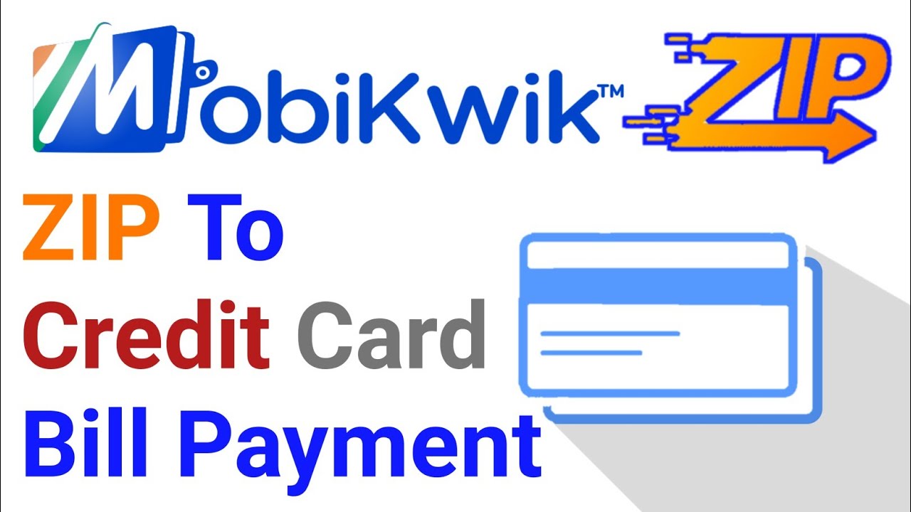 how to pay credit card bill from mobikwik zip pay later | mobikwik zip se credit card bill bhare