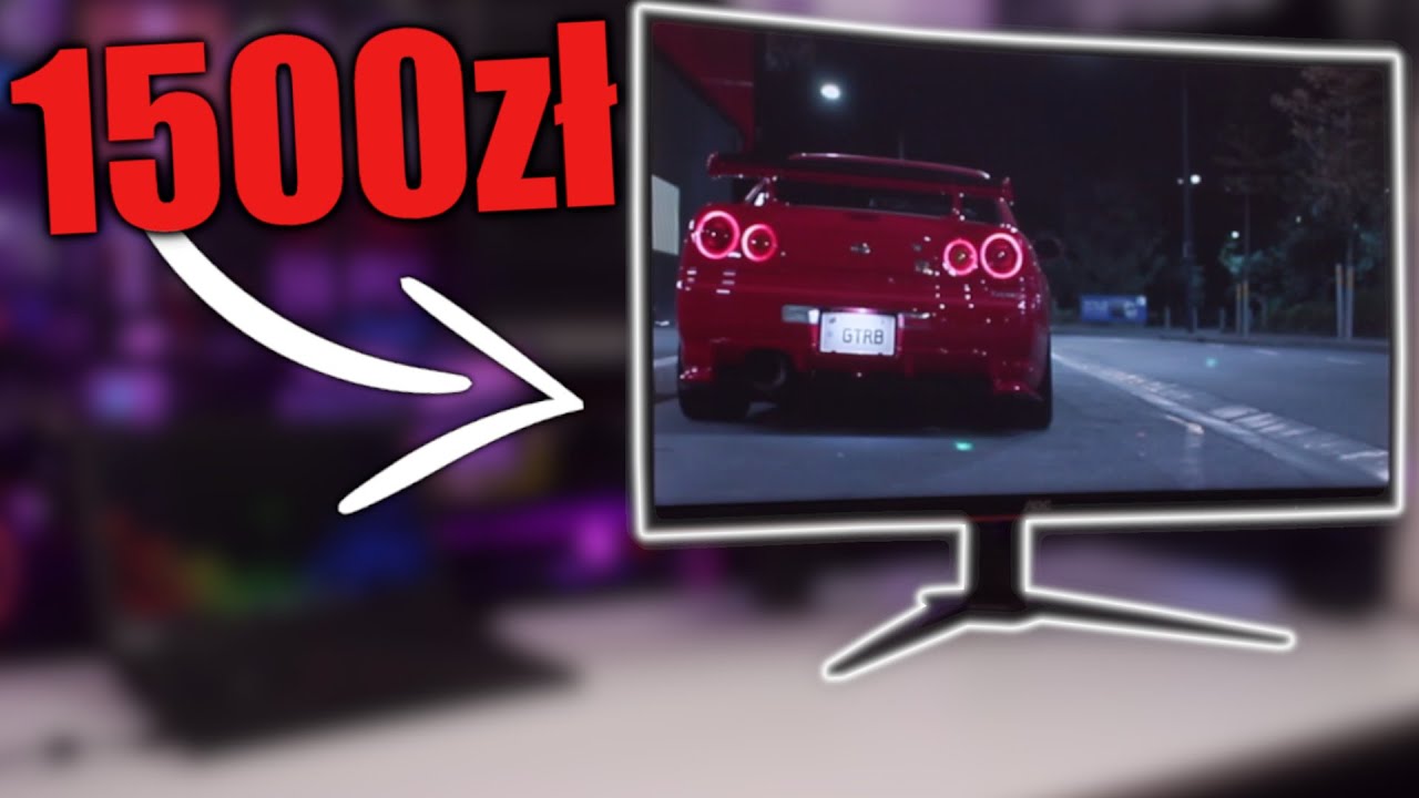 🎮 NAJLEPSZY MONITOR GAMINGOWY DO 1500ZŁ - AOC CQ32G1
