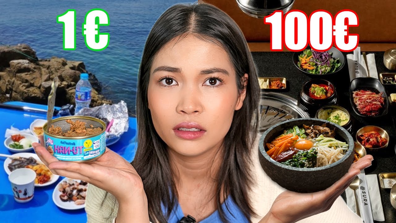 Billig vs Teuer: koreanisches Essen testen (Dating Version)