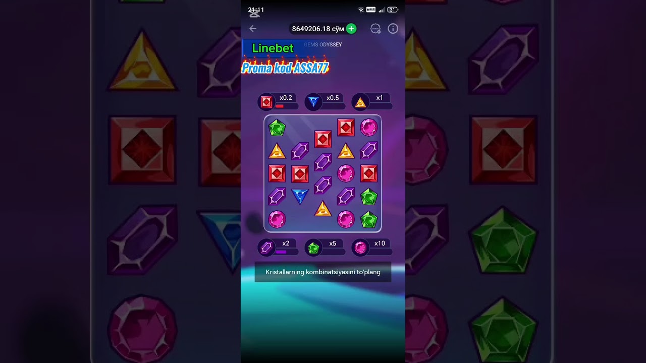 Gems Odyssey zo'r bervordi
