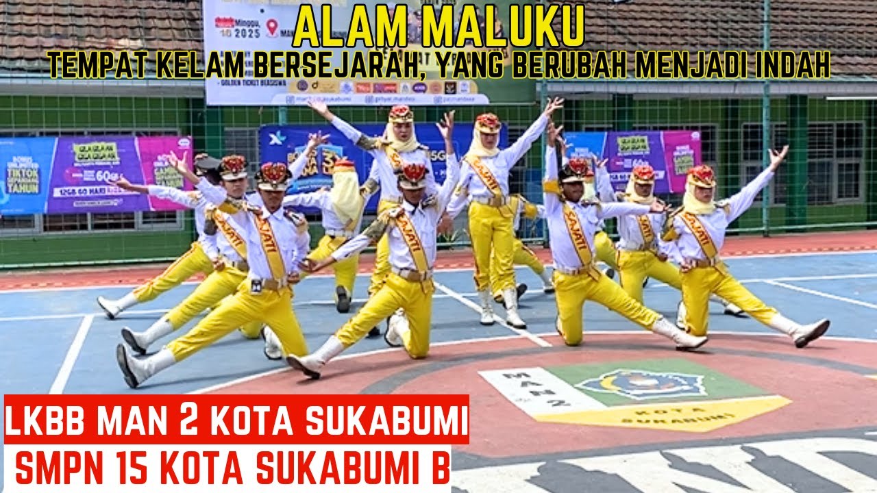 SEINDAH SURGA DUNIA - PASKIBRA SMPN 15 KOTA SUKABUMI B  - LKBB MAN 2 KOTA SUKABUMI