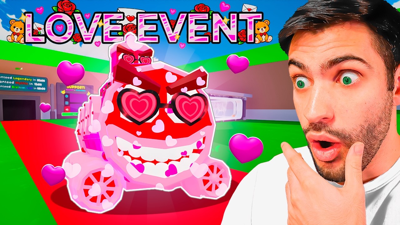 I Got ALL 5 LOVE ROT Brainrots in the LOVE ADMIN ABUSE! (2 NEW SECRET CODES)