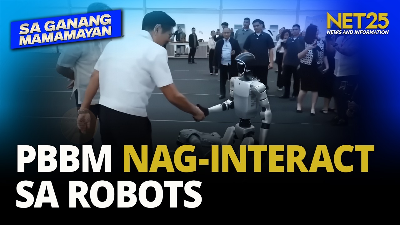 PBBM nakipag-interact sa humanoid robot