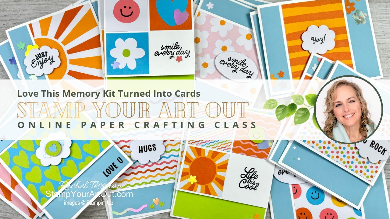Love This Memory Kit Turned Into Cards - second half