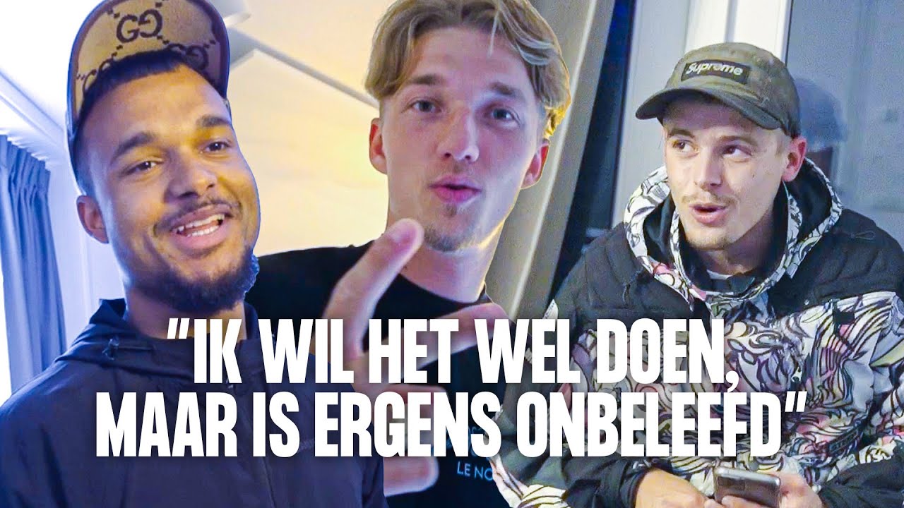 Fan gooit bars op Siggy & D1ns tijdens writingcamp