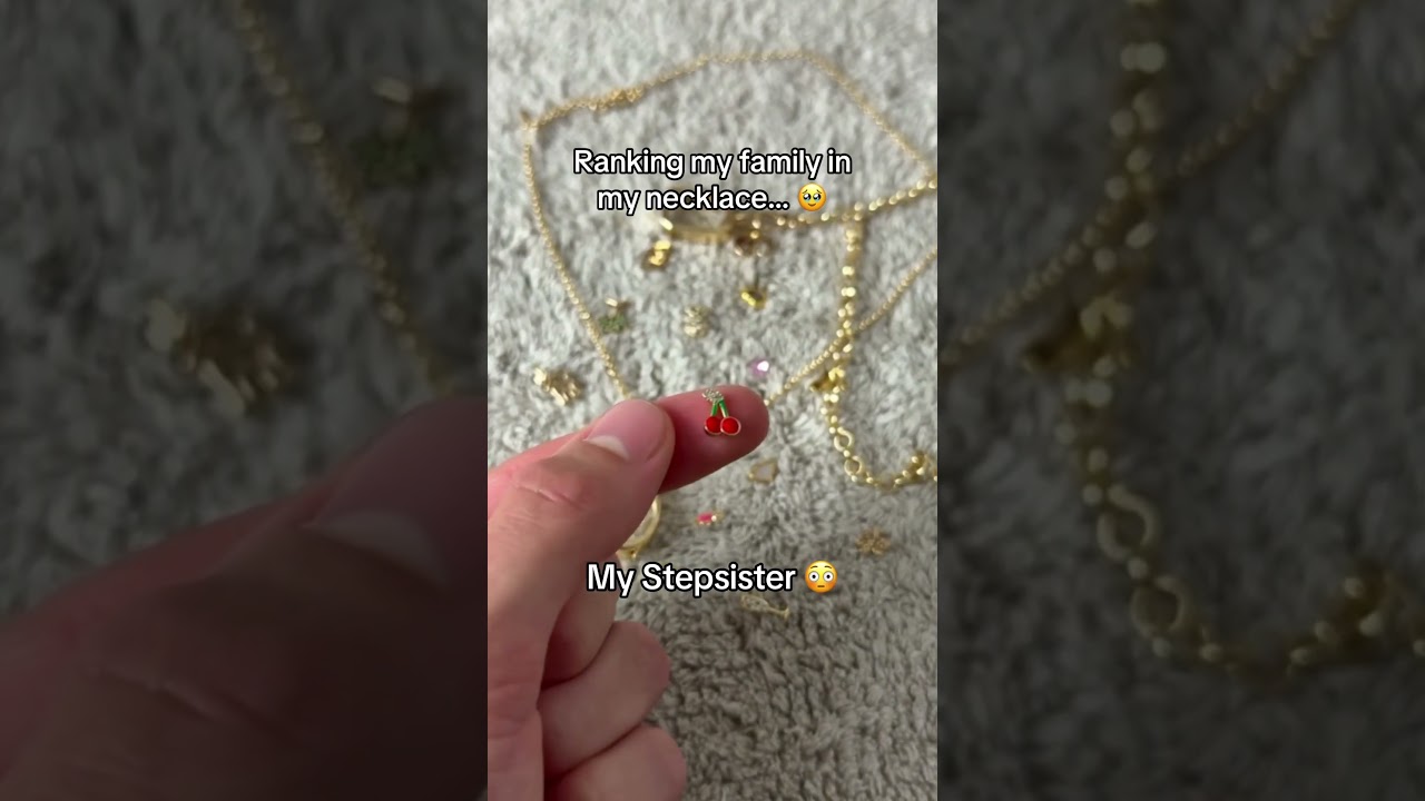 My world in a necklace 🥹 #necklace #jewelry #love #gift