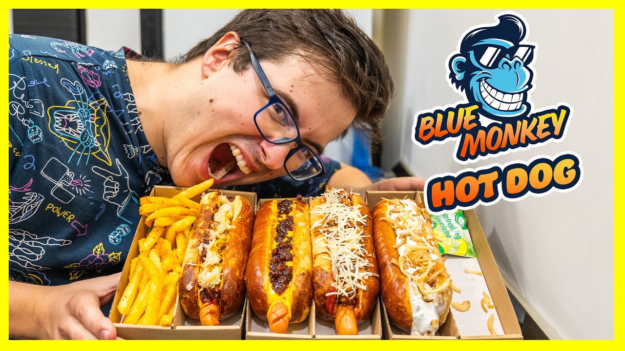 KIPRÓBÁLTAM A BLUE MONKEY HOT DOGOT