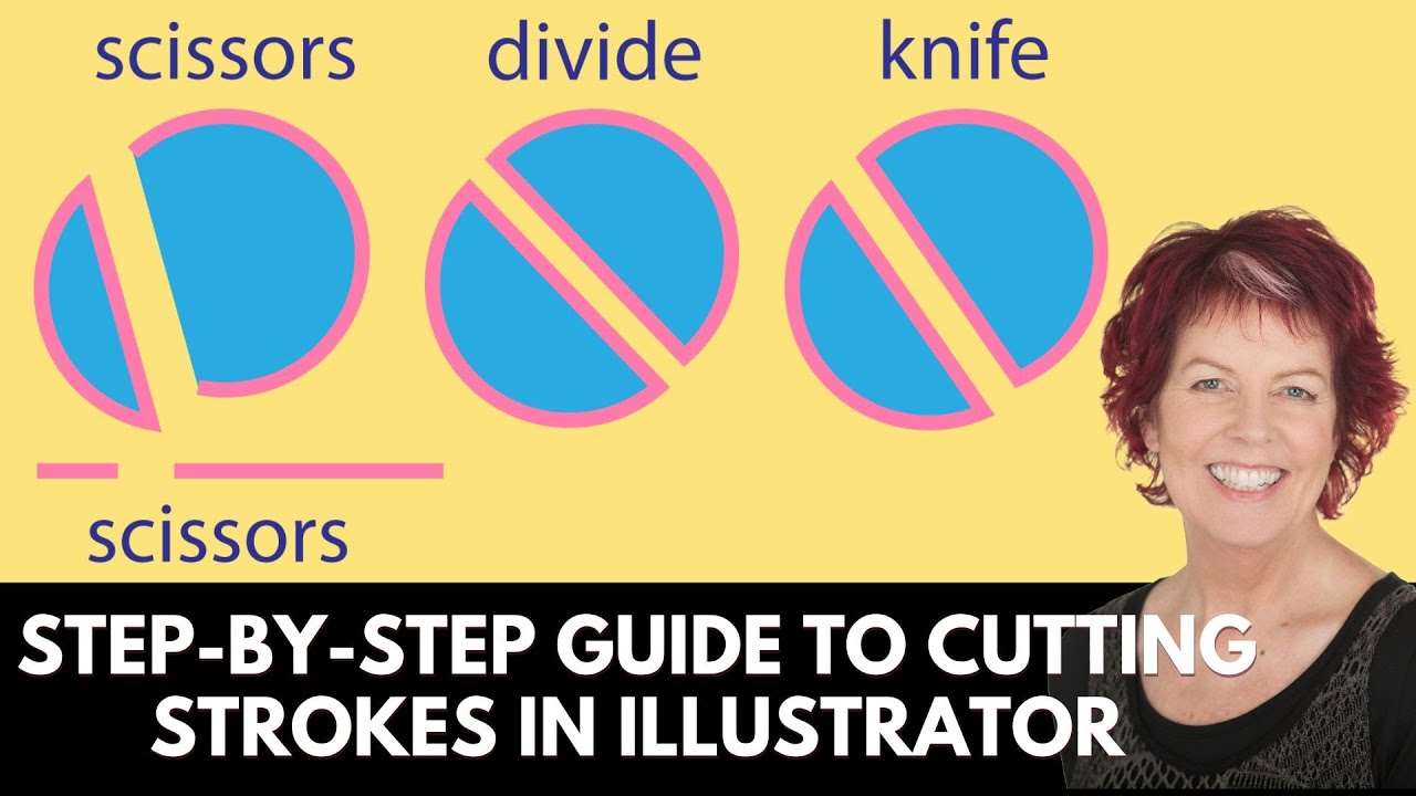 Illustrator: Cut Strokes Without Making Shapes