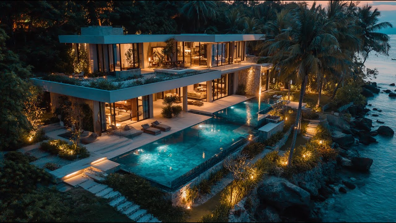 🌅 전 세계에서 가장 아름다운 바다 전망 럭셔리 하우스 투어 Luxury House Tour with the World&rsquo;s Most Beautiful Ocean Views