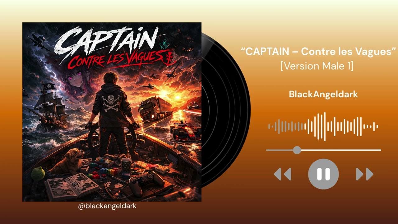 “CAPTAIN – Contre les Vagues” [Version Male 1] by BlackAngeldark