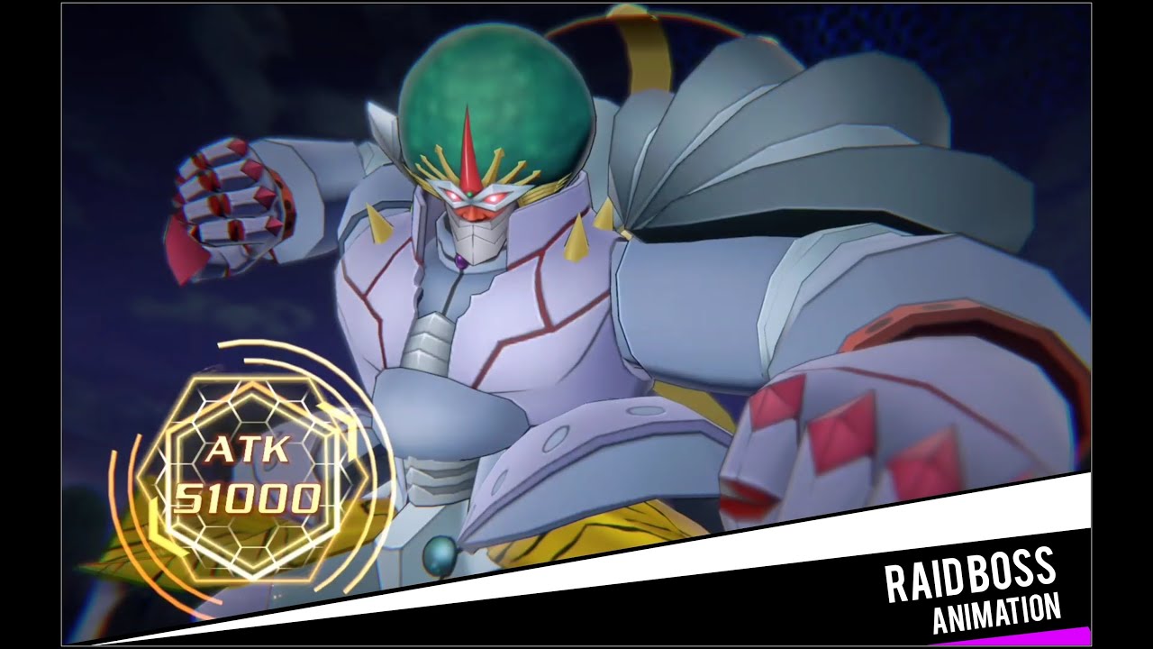 Yugioh Cross Duel - Zaborg The Thunder Monarch Animation