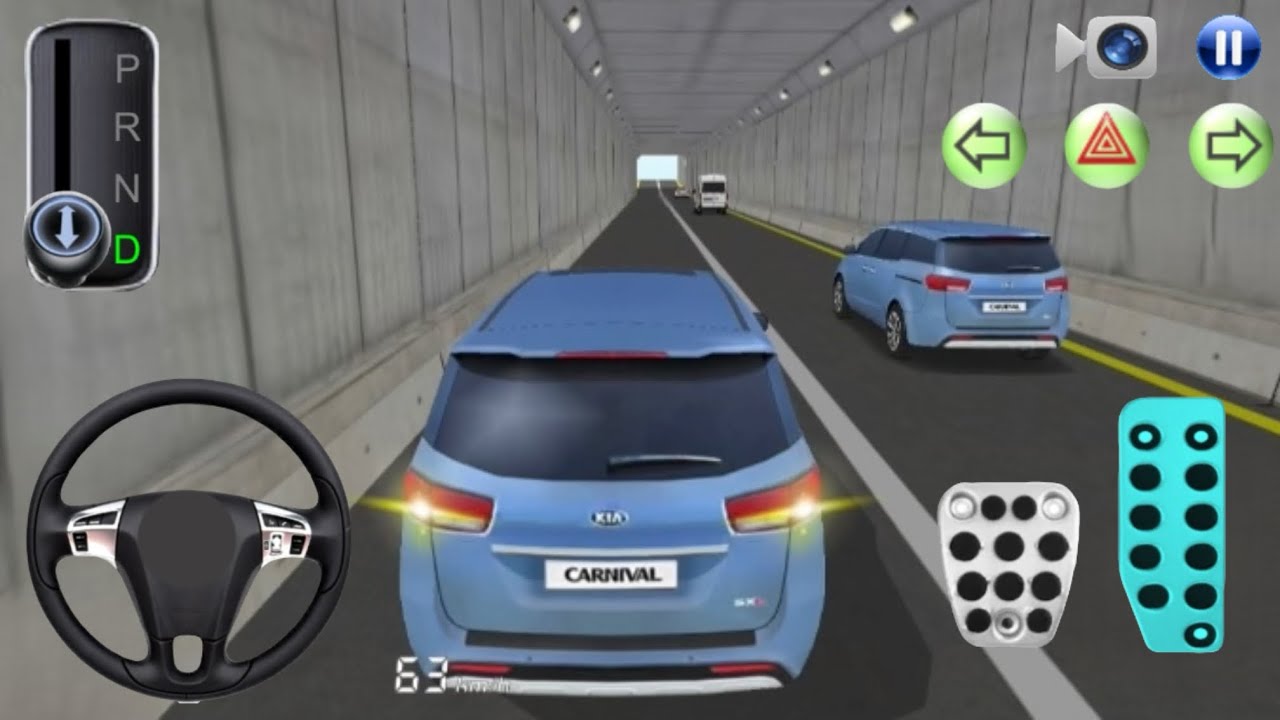 New kia carnival For parking 3D Driving class Android game play video car game #gameplay #cargame 