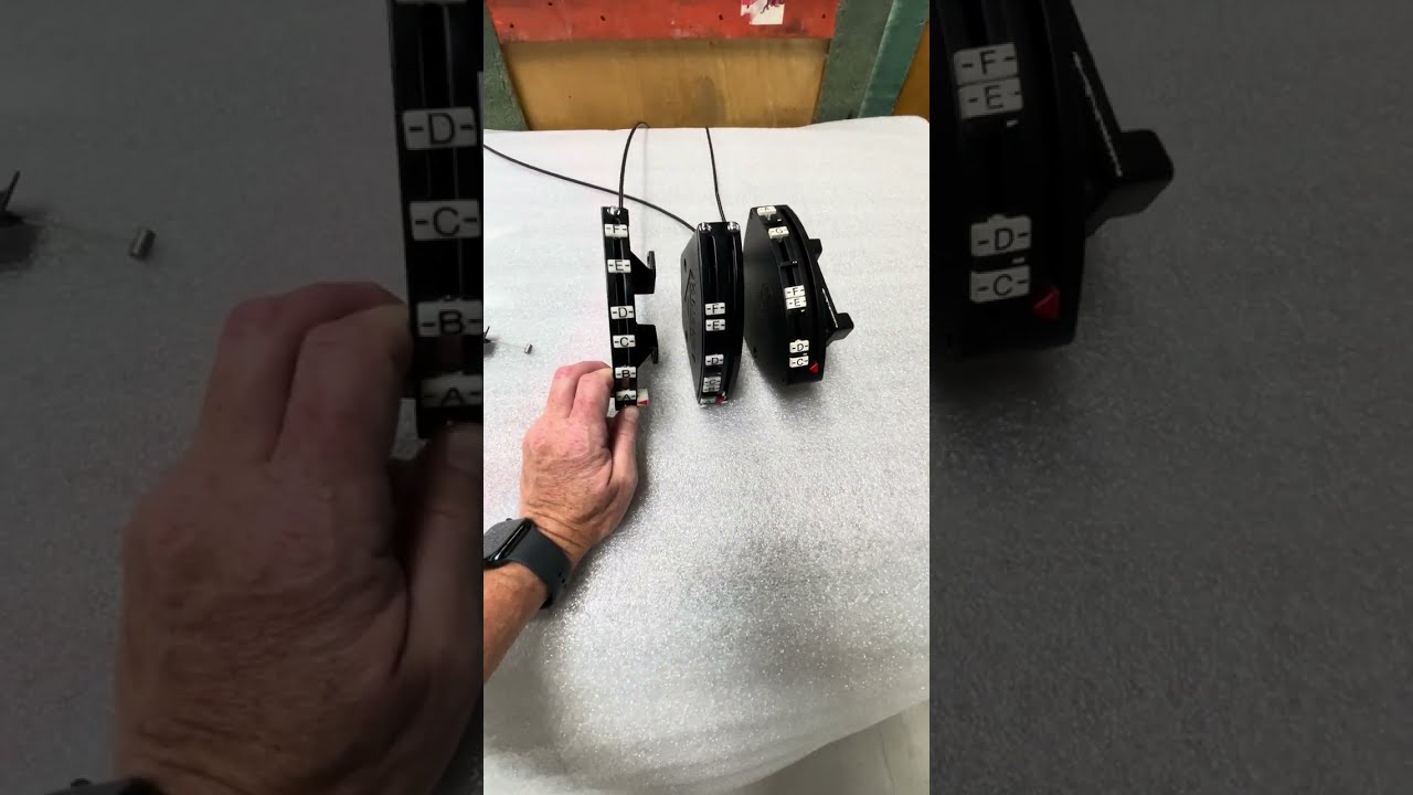 Timpani Tuning Gauges and Indicator Letters