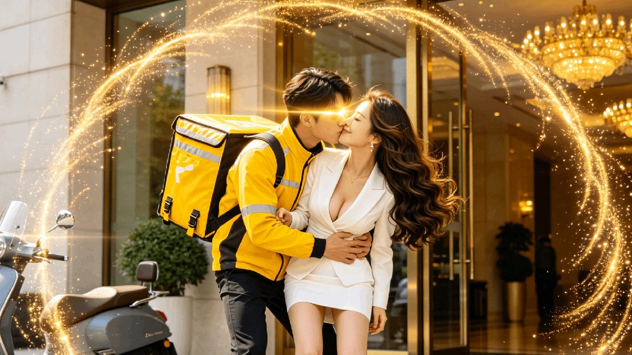 A runaway CEO kissed a poor courier&mdash;he was a hidden billionaire, and they fell in love