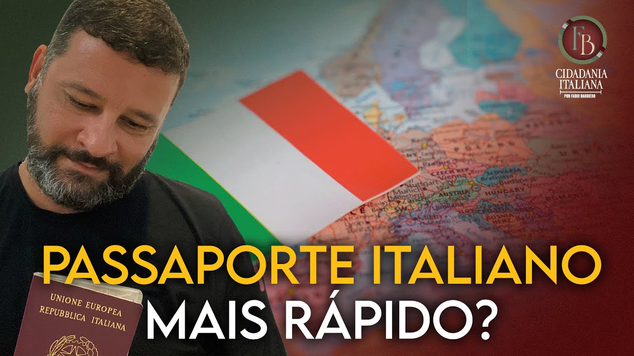 Dá Pra Fazer o Passaporte Italiano Em Qualquer Lugar?