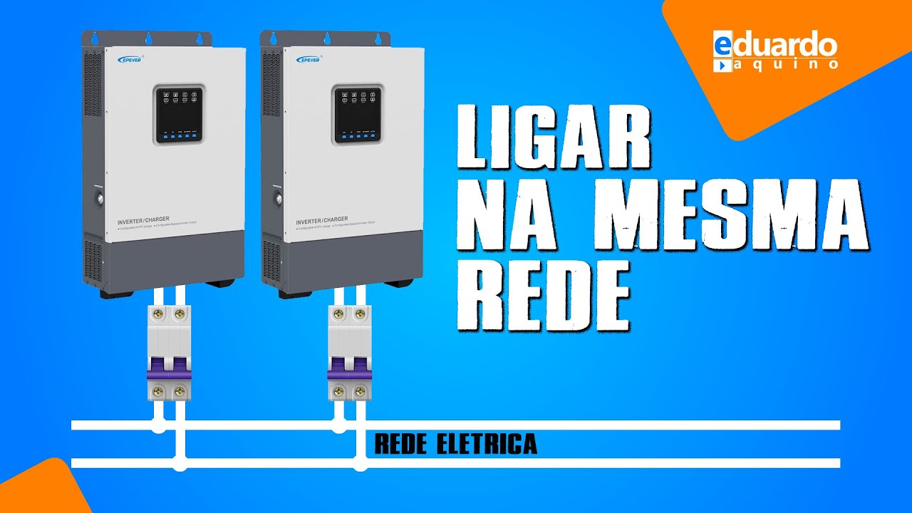 Como LIGAR 2 inversores off grid em uma rede bifásica