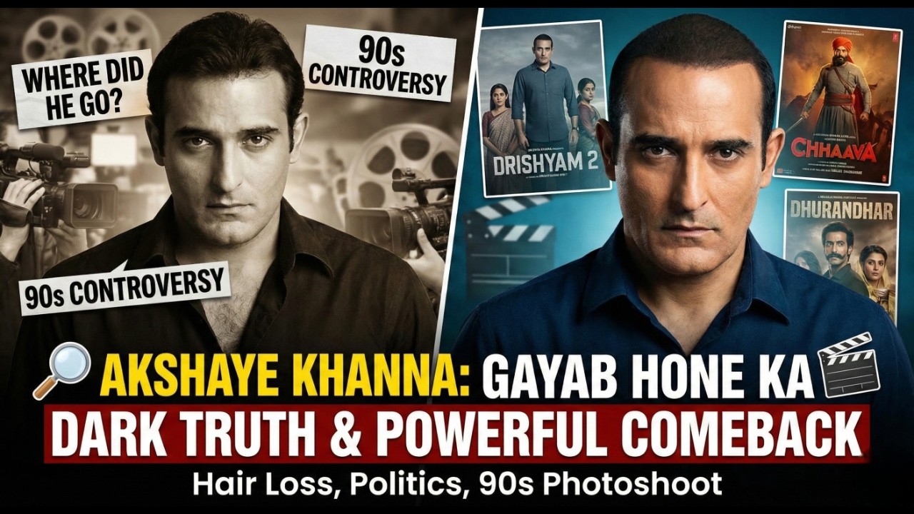 Akshaye Khanna: Gayab Hone ka Dark Truth & Powerful Comeback