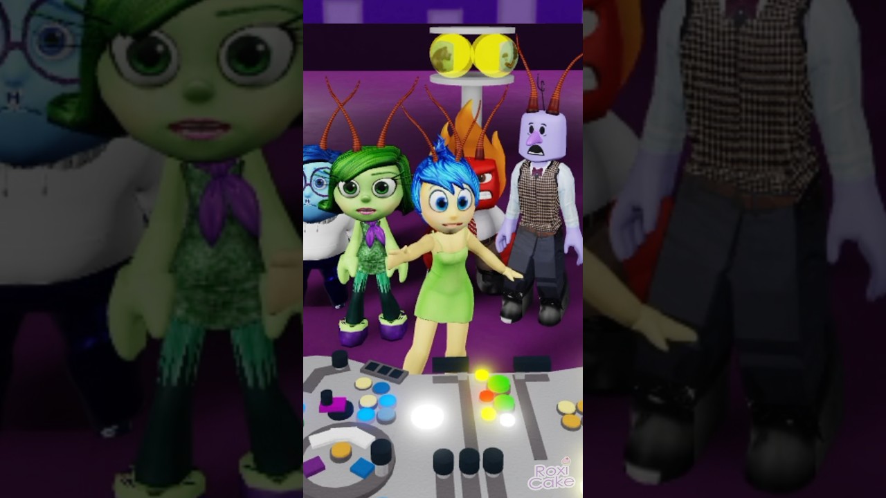 EMOCIONES DE UNA CUCARACHA 😺  #SHORTS #INTENSAMENTE #ROBLOX