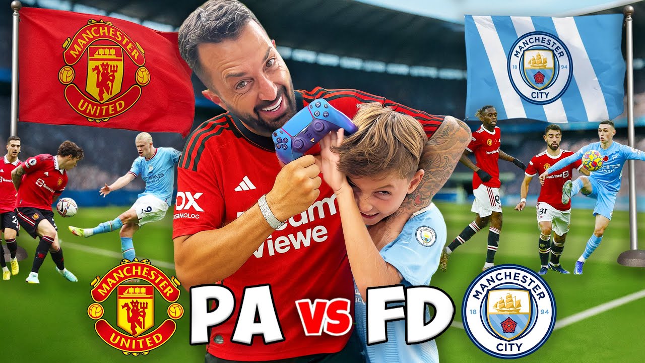 PARTITA 22 : MANCHESTER CITY vs MANCHESTER UNITED ... PA VS FD , FIFA25