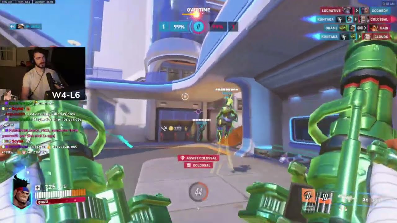 Overwatch 2 Rank 1 Tank Player GURU Popped Off As Junkerqueen & Mauga