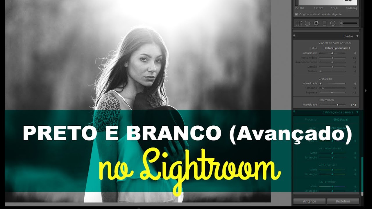Como Fazer Preto e Branco no Lightroom? (Avançado) #DicasDoLucas