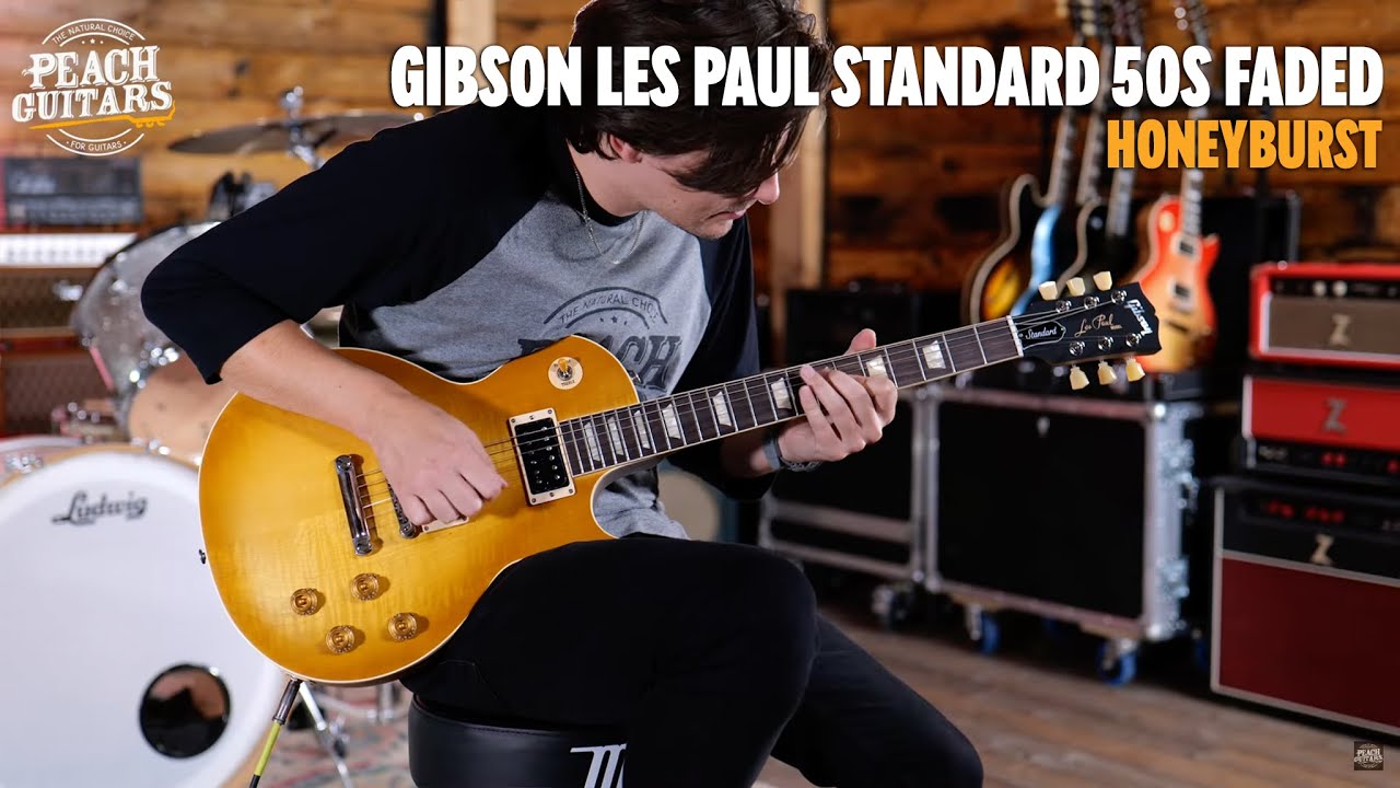 No Talking...Just Tones | Gibson Les Paul Standard 50's Faded | Honeyburst