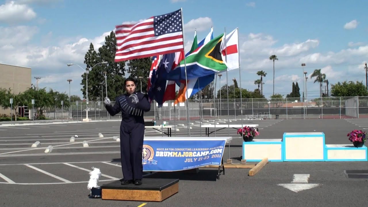 Drum Major Debbie Horrilleno - World Class Conducting - 2011 Loara WDMA Championships