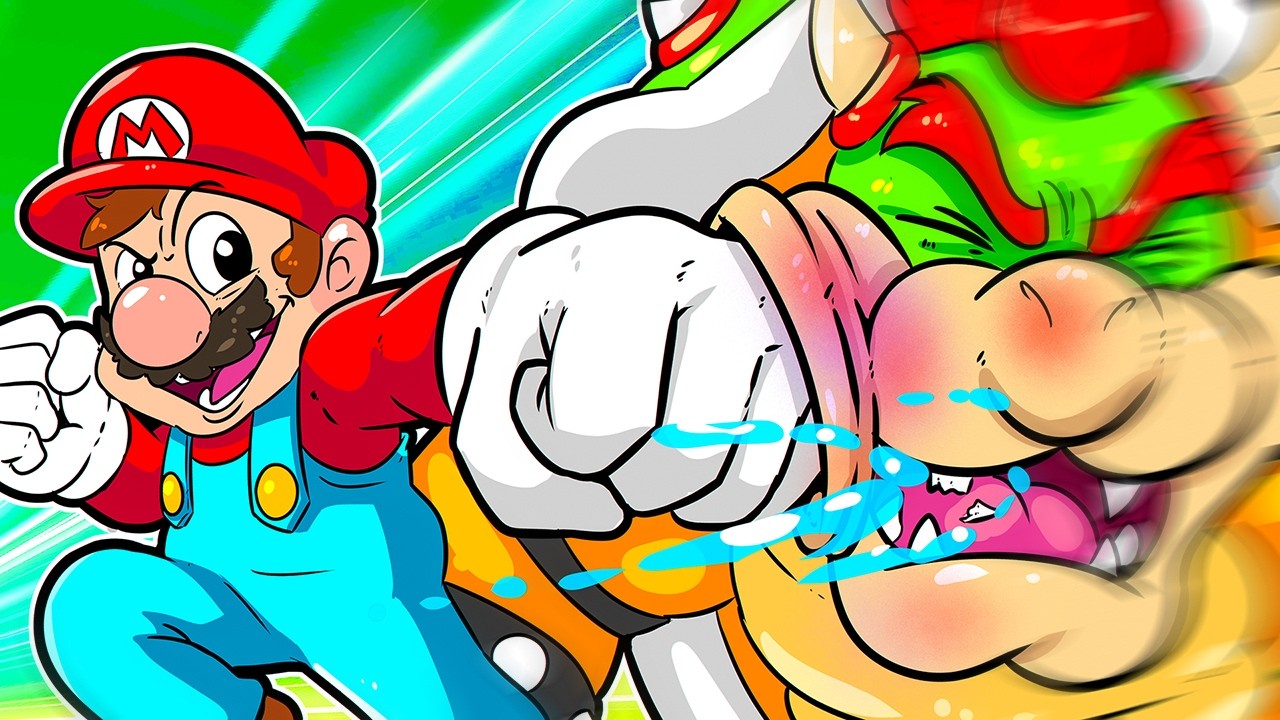 O jogo do Mario com as MELHORES BATALHAS DE CHEFES!