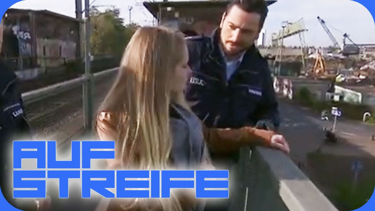 Emotional aufgelöste Frau! Wollte sie von der Brücke springen? | Auf Streife | SAT.1