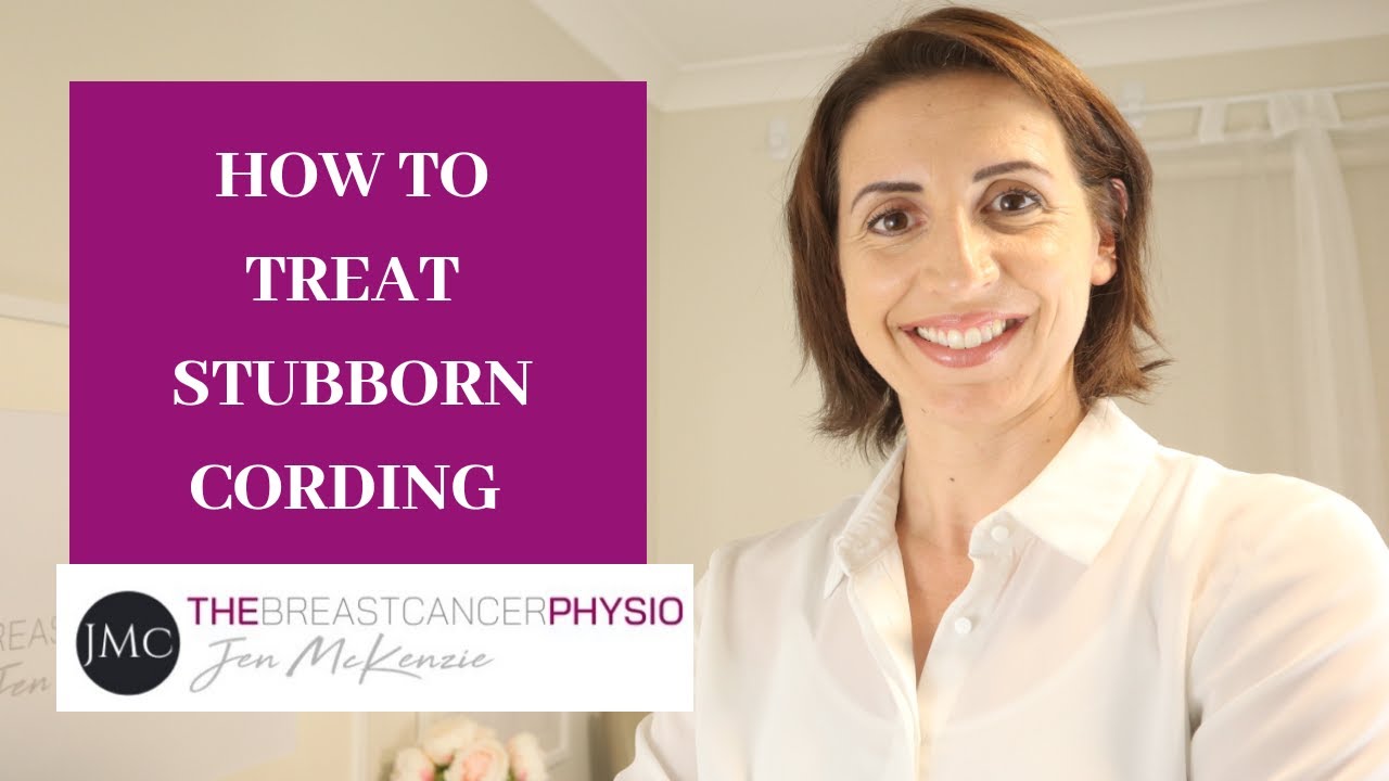 HOW TO TREAT STUBBORN CORDING