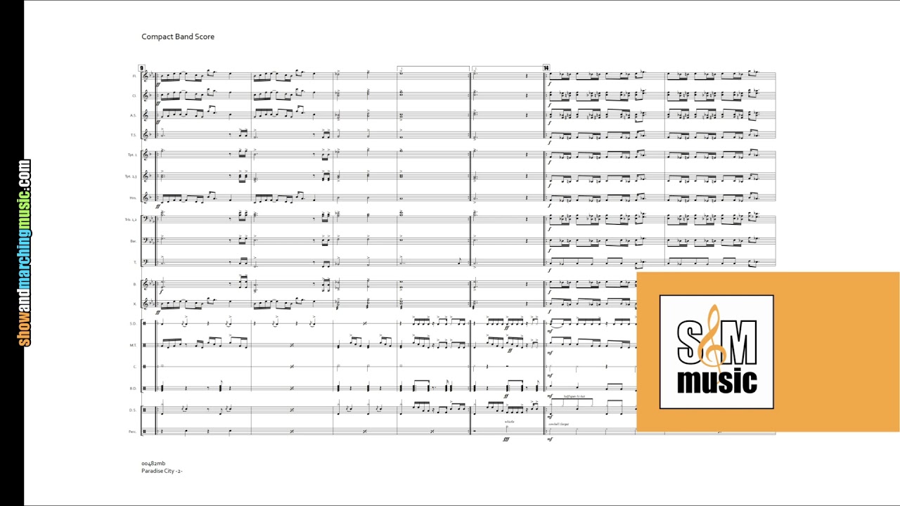 Paradise City | Compact Band | Arr. Frank Ritsema