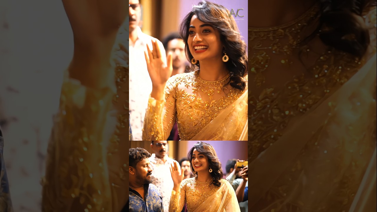 Namitha Pramod stylish Entry #namithapramod #saree