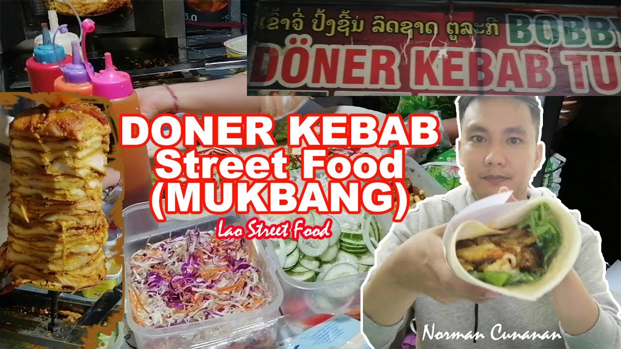 KEBAB STREET FOOD MUKBANG | NORMAN CUNANAN