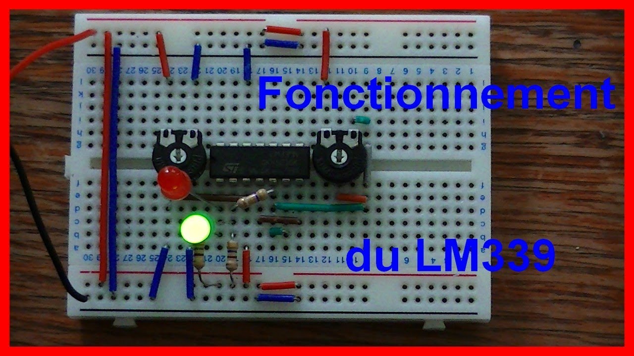 Comment fonctionne le comparateur de tension?