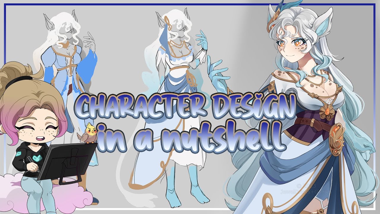 How I Design Characters In a Nutshell (Genshin Impact Edition)