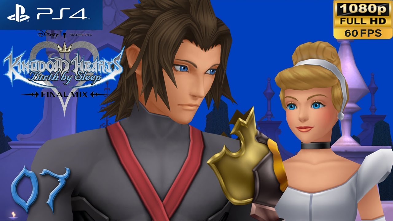 [PS4 1080p 60fps] Kingdom Hearts Birth by Sleep Прохождение 7 Замок Снов (Терра)