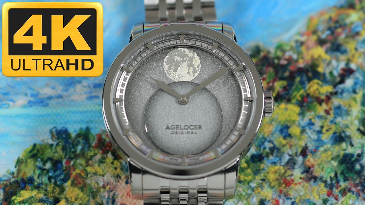 Agelocer – Astronomer Series Original Panoramic Moon phase; Impressive Movement and Specs!