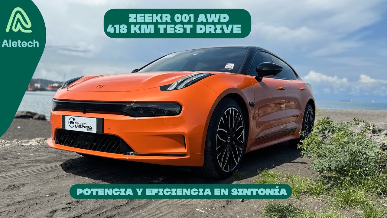 Prueba de autonomía del Zeekr 001 | 413 km con una solo carga | Me sorprendió su eficiencia