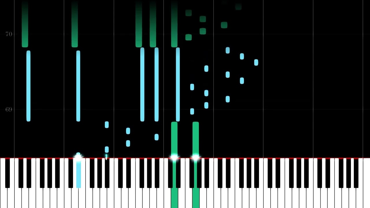 Ganons Tower - The Legend of Zelda Ocarina of Time - midi Piano