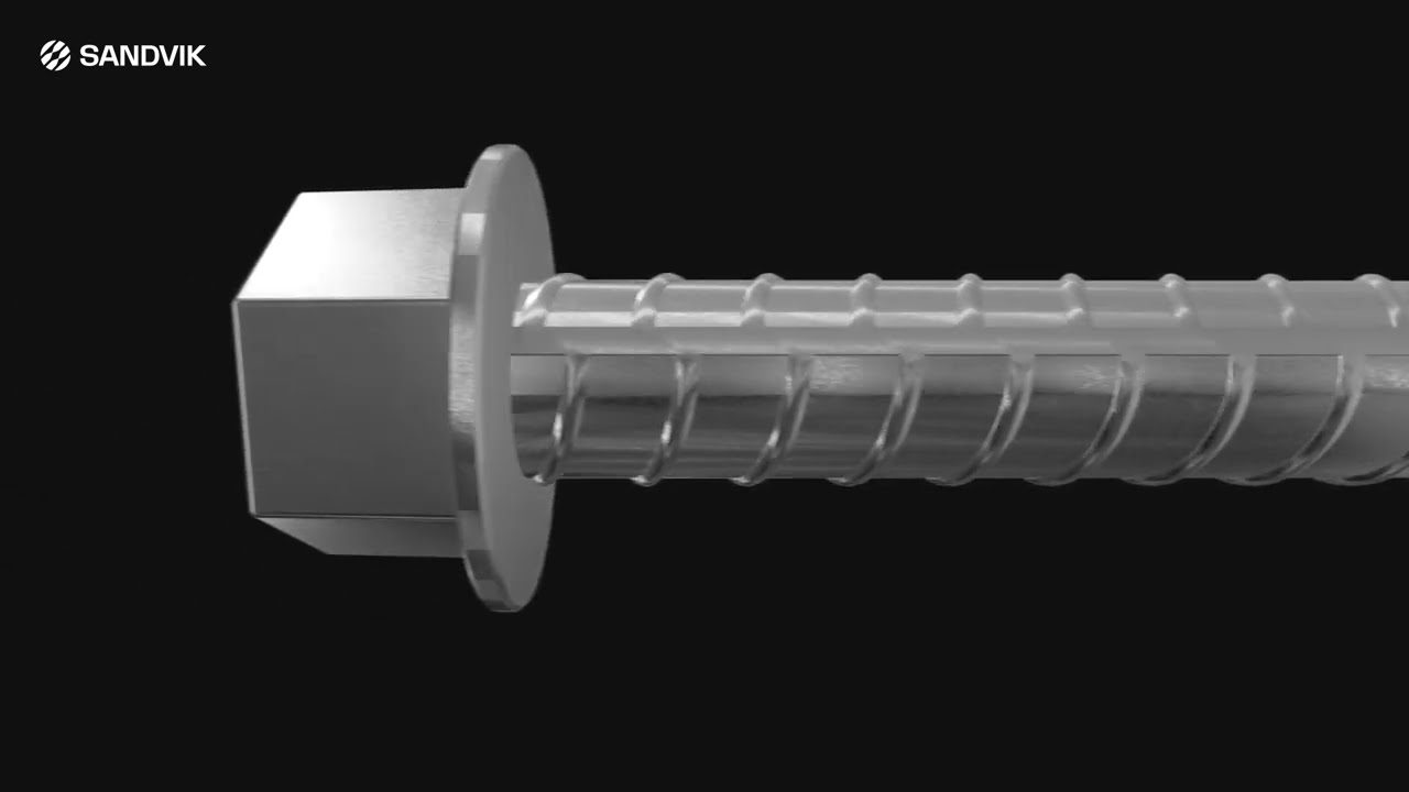 Forged Head Rebar Bolt - Rock reinforcement with chemical anchors