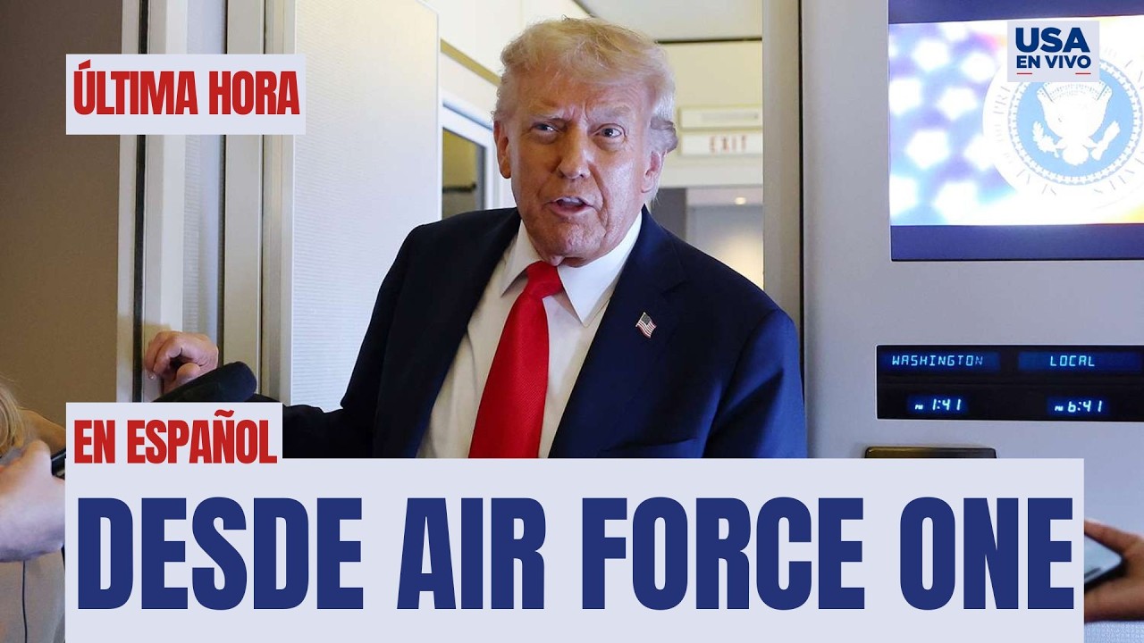 ÚLTIMA HORA Trump dice que podría llegar pronto a un acuerdo con Cuba Air Force One | USA EN VIVO 🔴