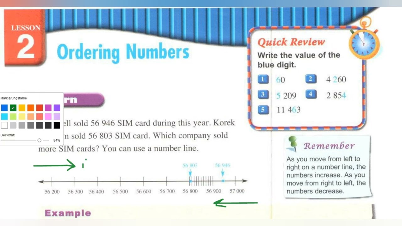 Ordering Numbers Birkari poly 5  #orderingnumbers #maths #grade5math بیرکاری