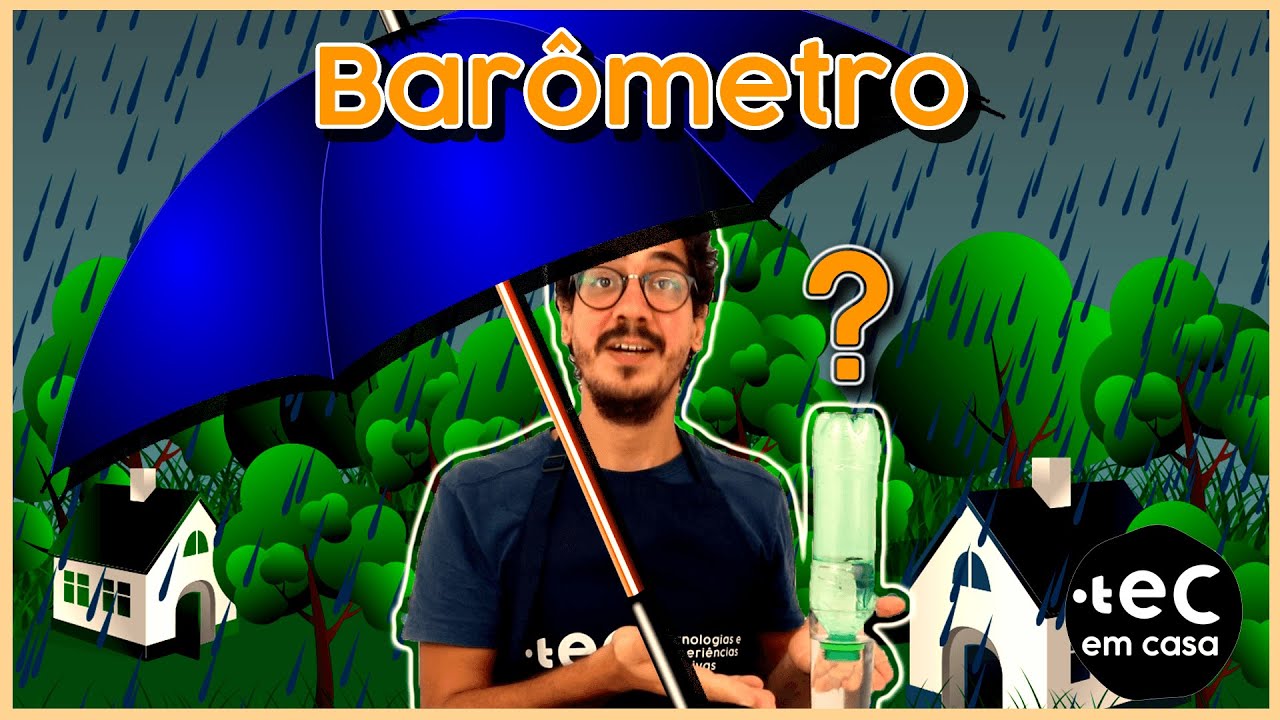 BARÔMETRO ☔️ | Aprenda a fazer um instrumento para prever o futuro!
