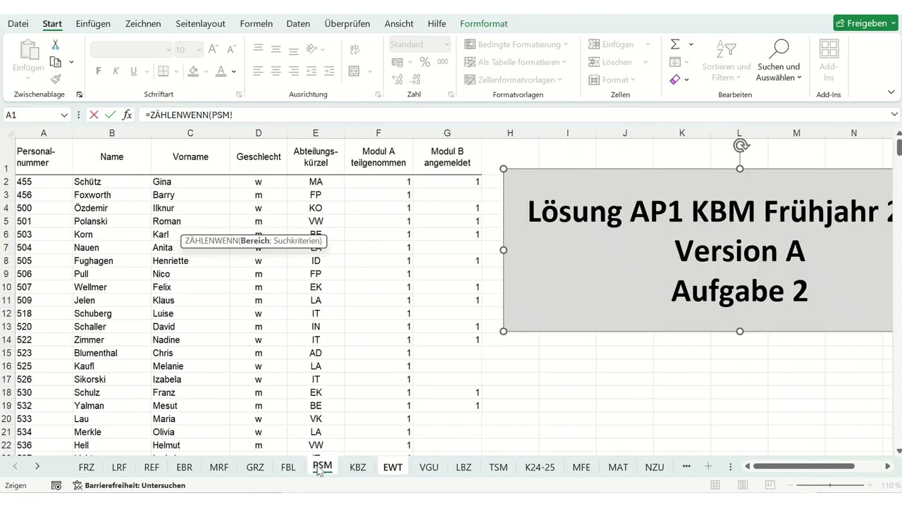 AP1 KBM Frühjahr 2026 Version A Aufgabe 2