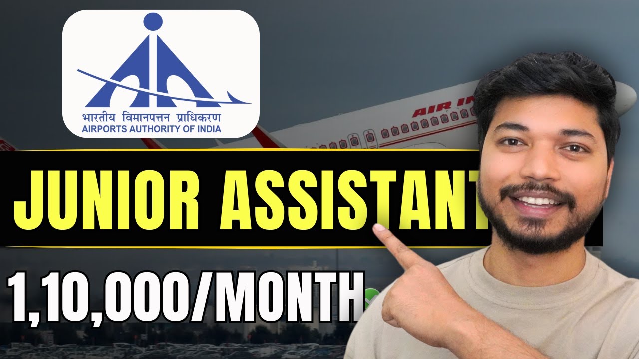 AAI Recruitment 2026 🚨 Junior Assistant Vacancy Out | Apply Now!