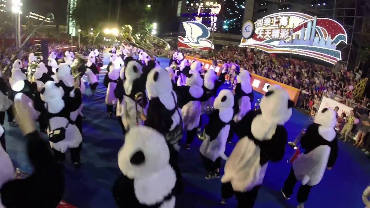 Weidfäger Wolhusen - Shanghai 2016 - Eröffnungsparade Auftritt Hauptbühne