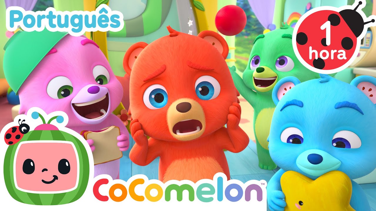 Bagunça de Cores | CoComelon Animais Brasil | Músicas Infantis e Desenhos Animados em Português