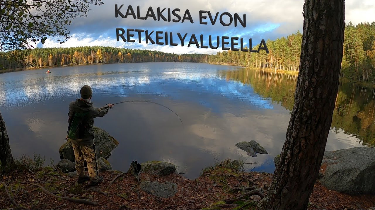 Kalakisa Evon retkeilyalueen järvillä