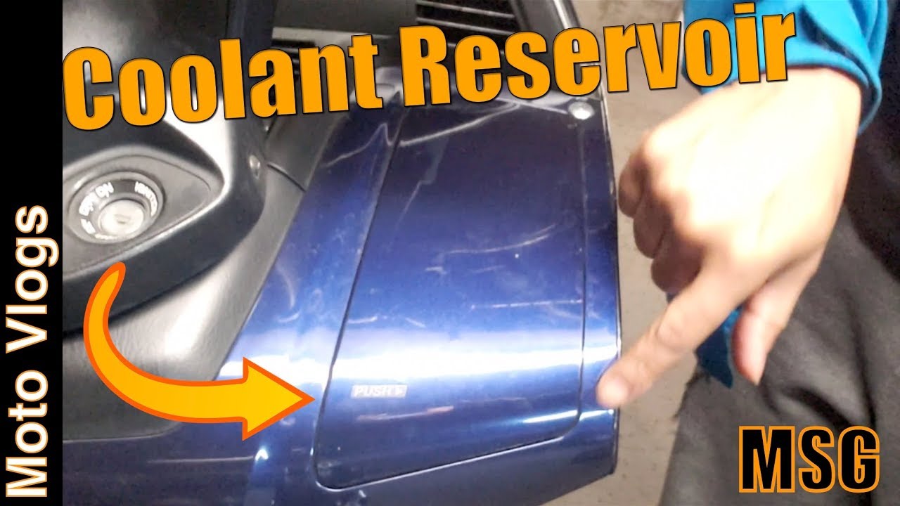Getting to SilverWing 600 Coolant Reservoir (Tutorial) #104
